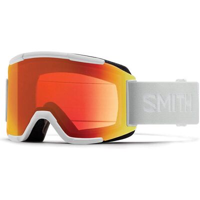 Białe Gogle Narciarskie i Snowboardowe Smith - Odporne na Uderzenia - Średni Rozmiar Białe Gogle Narciarskie i Snowboardowe Smith - Odporne na Uderzenia - Średni Rozmiar