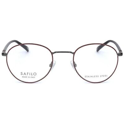 Safilo BUSSOLA 08 C9A Rouge - Montures de lunettes - Publicité Safilo BUSSOLA 08 C9A Rouge - Montures de lunettes - Publicité