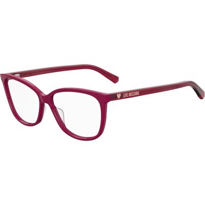 Monture de lunettes en acétate cerise Moschino - Montures Monture de lunettes en acétate cerise Moschino - Montures