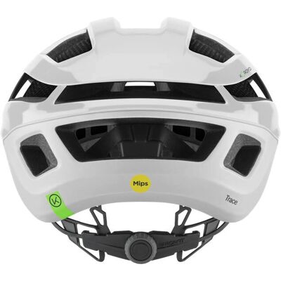 Casque Smith Trace Mips Blanc Mat Blanc - Cyclocross, Gravel, Course - Publicité Casque Smith Trace Mips Blanc Mat Blanc - Cyclocross, Gravel, Course - Publicité