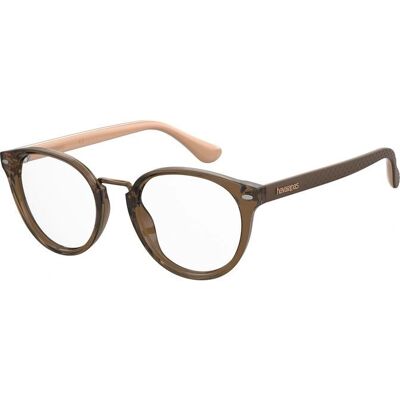 HAVAIANAS PRAINHA/V Brown Optical Frames - Eyewear Frames HAVAIANAS PRAINHA/V Brown Optical Frames - Eyewear Frames