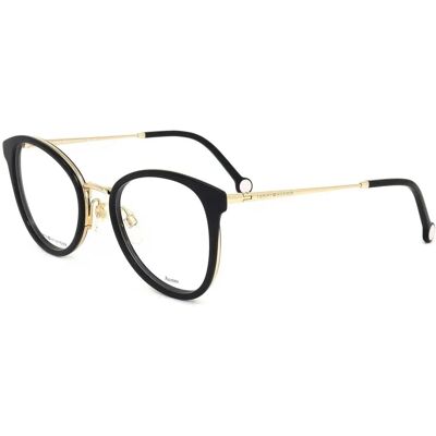 Tommy Hilfiger TH 1837 R6S Gri Negru 52mm Femeie - Ramă de Ochelari Tommy Hilfiger TH 1837 R6S Gri Negru 52mm Femeie - Ramă de Ochelari