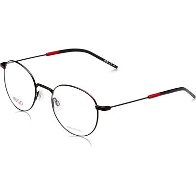 Hugo Boss HG 1122 Schwarz Rot Unisex Metall Runde Brille Hugo Boss HG 1122 Schwarz Rot Unisex Metall Runde Brille