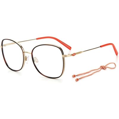 Missoni MMI-0062-06JF318 Havana Square Glasses - Spectacle Frame Missoni MMI-0062-06JF318 Havana Square Glasses - Spectacle Frame