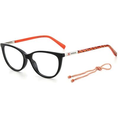 Missoni MMI 0052 DXZ - Motif noir argent Monture de lunettes - Publicité Missoni MMI 0052 DXZ - Motif noir argent Monture de lunettes - Publicité