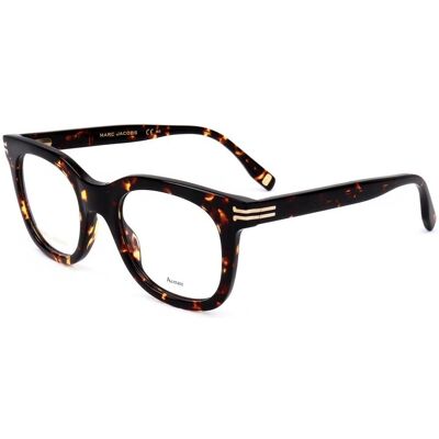 Montatura occhiali rettangolari Havana Marc Jacobs Runway - Eyewear Frames Montatura occhiali rettangolari Havana Marc Jacobs Runway - Eyewear Frames