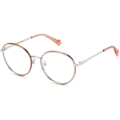 Polaroid PLD-D438-G-9F6 Gold Women Round Spectacle Frame Polaroid PLD-D438-G-9F6 Gold Women Round Spectacle Frame