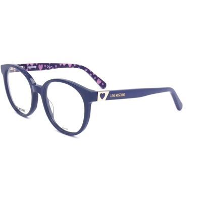 Love Moschino MOL584-PJP Blue 52/18/140 Eyewear Frames Love Moschino MOL584-PJP Blue 52/18/140 Eyewear Frames