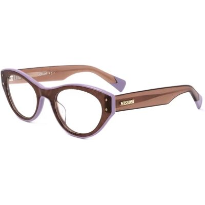 Missoni MIS 0066 W6O Beige Lilas - Monture de lunettes - Publicité Missoni MIS 0066 W6O Beige Lilas - Monture de lunettes - Publicité