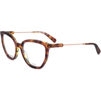 Marc Jacobs Havana Beige Cat Eye Eyeglasses - Eyeglasses Marc Jacobs Havana Beige Cat Eye Eyeglasses - Eyeglasses