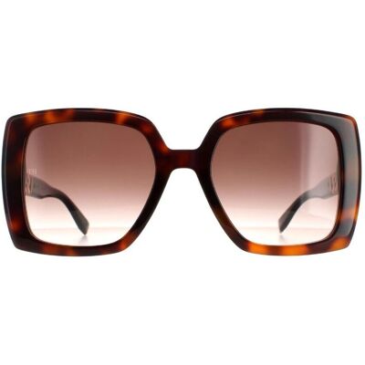 Tommy Hilfiger Vierkante Dames Zonnebril Havana Bruin Gradiënt Tommy Hilfiger Vierkante Dames Zonnebril Havana Bruin Gradiënt