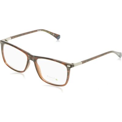 Polaroid Unisex Havana Quadratische Brillenrahmen - Brillenrahmen Polaroid Unisex Havana Quadratische Brillenrahmen - Brillenrahmen