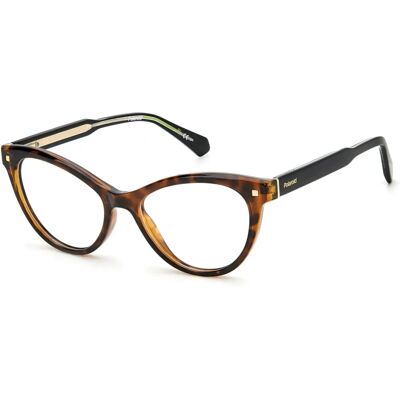 Polaroid D446 Havana Cat Eye Bril - Bril Polaroid D446 Havana Cat Eye Bril - Bril