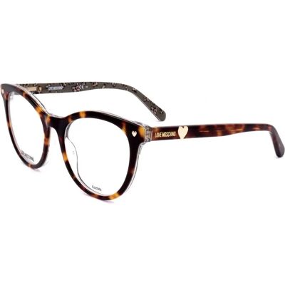 Love Moschino MOL592 Model Havana Pattern - Eyewear Frames Love Moschino MOL592 Model Havana Pattern - Eyewear Frames