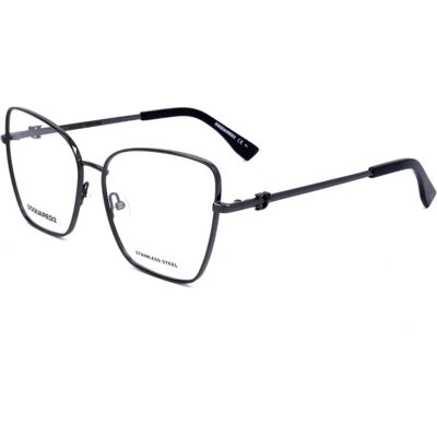 Dsquared2 D2 0039 V81 Noir Ruthénium Sombre - Monture de lunettes - Publicité Dsquared2 D2 0039 V81 Noir Ruthénium Sombre - Monture de lunettes - Publicité