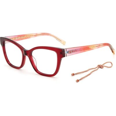 Missoni MMI 0098 Red Pattern Eyewear Frames - Eyewear Frames Missoni MMI 0098 Red Pattern Eyewear Frames - Eyewear Frames
