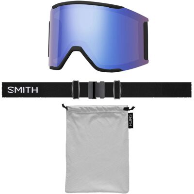 Smith Squad Mag Schwarze CP Alltagsgrün Spiegel - Skibrille Smith Squad Mag Schwarze CP Alltagsgrün Spiegel - Skibrille