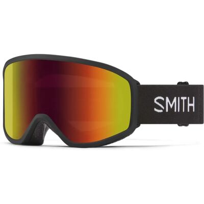 Smith REASON OTG - Gogle narciarskie - czarne 2021/ czerwone solx lustrzane antifog Smith REASON OTG - Gogle narciarskie - czarne 2021/ czerwone solx lustrzane antifog