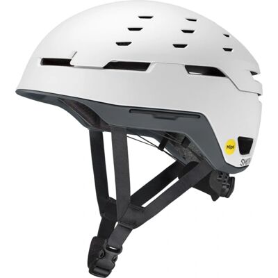 Smith Summit MIPS - Skihjelm Matte White / Slate - Impact Schutz, Leicht, Verstellbar Smith Summit MIPS - Skihjelm Matte White / Slate - Impact Schutz, Leicht, Verstellbar