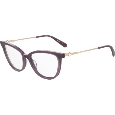 Love Moschino Brillenfassungen MOL600 - Geometrische Silhouette - Violett - Brillenrahmen Love Moschino Brillenfassungen MOL600 - Geometrische Silhouette - Violett - Brillenrahmen