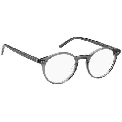 Tommy Hilfiger TH 1813 KAC Getinte Grijze Textuur Transparant Montuur - Eyewear Frames Tommy Hilfiger TH 1813 KAC Getinte Grijze Textuur Transparant Montuur - Eyewear Frames
