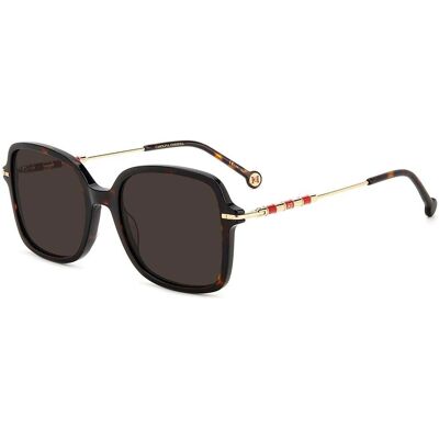 Carolina Herrera Μοντέλο 0101/S Τετράγωνο Havana Προστασία UV Carolina Herrera Μοντέλο 0101/S Τετράγωνο Havana Προστασία UV