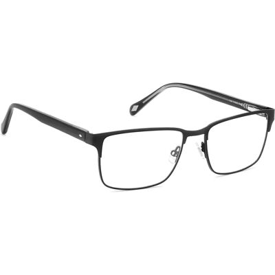 Fossil Ramă de ochelari - 53mm Dreptunghiulară Metalică Neagră - Ramă de ochelari Fossil Ramă de ochelari - 53mm Dreptunghiulară Metalică Neagră - Ramă de ochelari