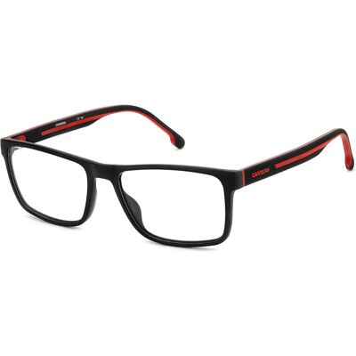 CARRERA 8885 BLX Matt Svart Röd - Glasögonram CARRERA 8885 BLX Matt Svart Röd - Glasögonram