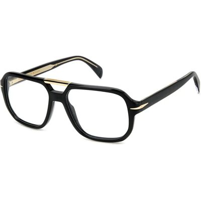 David Beckham Black Optical Frame - 56 MM - Eyewear David Beckham Black Optical Frame - 56 MM - Eyewear