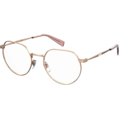 Levis LV 1060 DDB Gold Copper Unisex Eyewear Frames - Eyewear Frames Levis LV 1060 DDB Gold Copper Unisex Eyewear Frames - Eyewear Frames