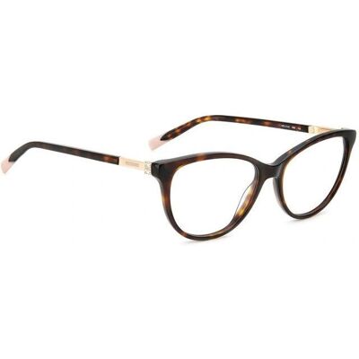 Monture de Lunettes Missoni 0142 Havana - Ronde/Ovale - Acétate, Métal - Collection 2015 - Publicité Monture de Lunettes Missoni 0142 Havana - Ronde/Ovale - Acétate, Métal - Collection 2015 - Publicité
