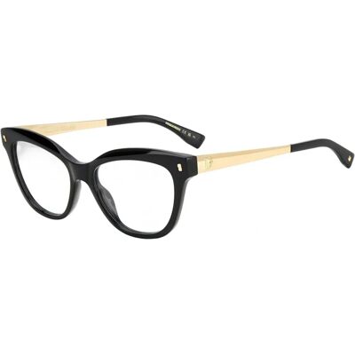 DSQUARED2 D2 0095 807 Black Cat Eye Frames - Eyewear Frames DSQUARED2 D2 0095 807 Black Cat Eye Frames - Eyewear Frames