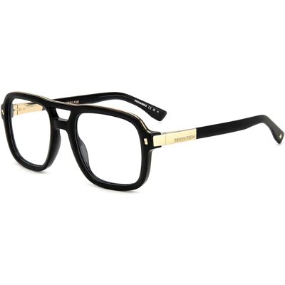 Dsquared2 D2 0087 Fekete Arany Optikai Szemüveg - Szemüveg Dsquared2 D2 0087 Fekete Arany Optikai Szemüveg - Szemüveg