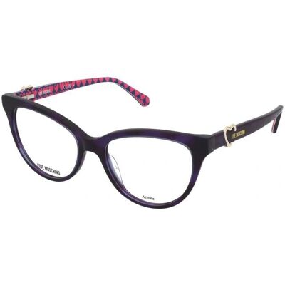 Monture de lunettes Love Moschino Havana Violet - Monture de lunettes - Publicité Monture de lunettes Love Moschino Havana Violet - Monture de lunettes - Publicité