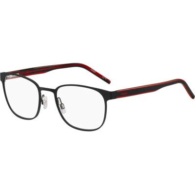 Hugo Boss HG 1246 OIT Monture de Lunettes Carrée Noir Rouge - Monture de Lunettes Hugo Boss HG 1246 OIT Monture de Lunettes Carrée Noir Rouge - Monture de Lunettes
