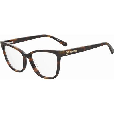 Love Moschino MOL615 05L Havana Women Eyewear Frames Love Moschino MOL615 05L Havana Women Eyewear Frames