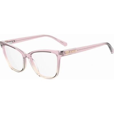 Love Moschino MOL615 35J Pink Cat Eye Eyewear Frames - Eyewear Frames Love Moschino MOL615 35J Pink Cat Eye Eyewear Frames - Eyewear Frames