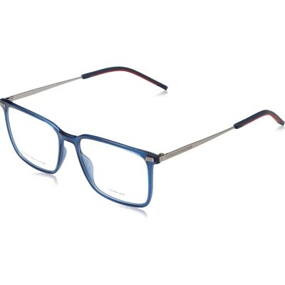 Tommy Hilfiger TH 2019 PJP - Lunettes Bleues Rectangulaires - Publicité Tommy Hilfiger TH 2019 PJP - Lunettes Bleues Rectangulaires - Publicité