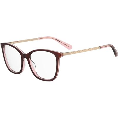 Love Moschino Eyewear Frames - Burgundy - Optical frames Love Moschino Eyewear Frames - Burgundy - Optical frames