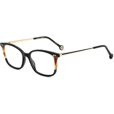 Carolina Herrera Her0167 WR7 Monture Optique Noire - Monture de Lunettes Carolina Herrera Her0167 WR7 Monture Optique Noire - Monture de Lunettes
