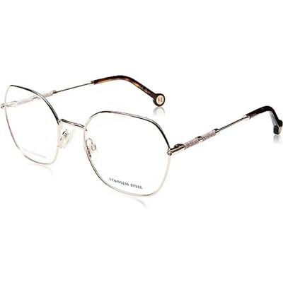 Carolina Herrera HER 0173 Lunettes Géométriques Or Rose - Vue Carolina Herrera HER 0173 Lunettes Géométriques Or Rose - Vue