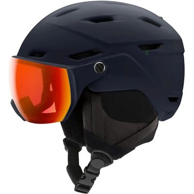 Smith Survey - Casque de ski unisexe Navy avec visière - Publicité Smith Survey - Casque de ski unisexe Navy avec visière - Publicité