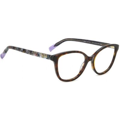 Monture de Lunettes Missoni MIS 0149 086 Havana Œil de Chat - Publicité Monture de Lunettes Missoni MIS 0149 086 Havana Œil de Chat - Publicité