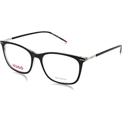 Occhiali Hugo Boss HG 1278 7C5 Rettangolari Neri - Occhiali Occhiali Hugo Boss HG 1278 7C5 Rettangolari Neri - Occhiali