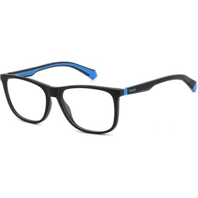 Polaroid Unisex Quadrat Matte Schwarz Blau Brillenrahmen - Brillenrahmen Polaroid Unisex Quadrat Matte Schwarz Blau Brillenrahmen - Brillenrahmen