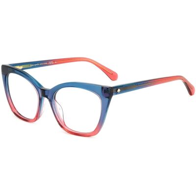 Kate Spade Lelia Non-prescription Blue Cat Eye Spectacle Frame - Spectacle Frame Kate Spade Lelia Non-prescription Blue Cat Eye Spectacle Frame - Spectacle Frame