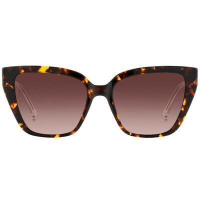 Missoni MMI 0177/S 086/HA Havana Cat Eye Zonnebril - Zonnebril Missoni MMI 0177/S 086/HA Havana Cat Eye Zonnebril - Zonnebril