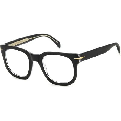 David Beckham DB 7123 7C5 Eyeglasses - Rectangular Black David Beckham DB 7123 7C5 Eyeglasses - Rectangular Black