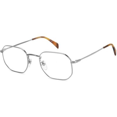 David Beckham Ruthenium 51mm Metal Geometric Eyewear - Eyewear Frames David Beckham Ruthenium 51mm Metal Geometric Eyewear - Eyewear Frames