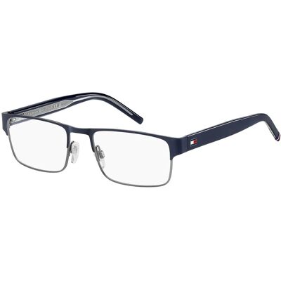 Tommy Hilfiger TH 2074 Kék Téglalap alakú Fém szemüvegkeret - Szemüveg Tommy Hilfiger TH 2074 Kék Téglalap alakú Fém szemüvegkeret - Szemüveg